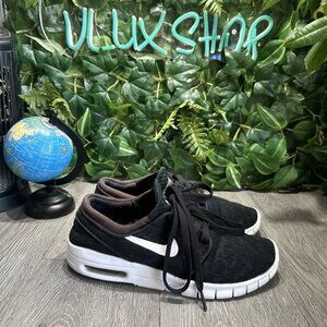 Nike Mens Sneakers Size 6.5 Stefan Janoski Max 'Black White' 631303-010